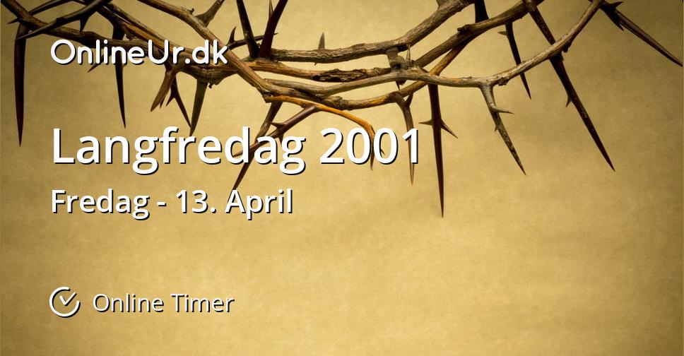 Langfredag 2001